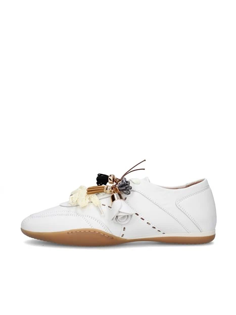 SNEAKERS BASSE 8ACC-ML DONNA BIANCO
