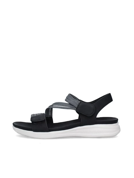 SANDALI MCS115 DONNA NERO