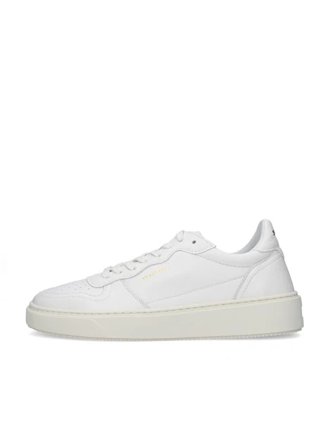 SNEAKERS BASSE PULL-U04 UOMO BIANCO