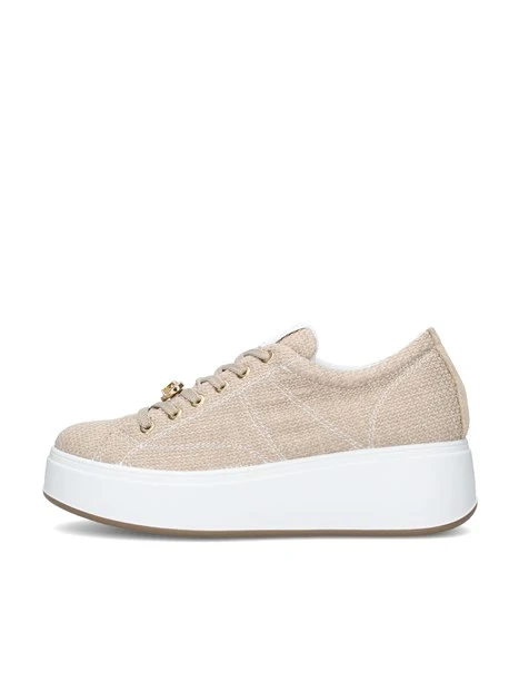 SNEAKERS BASSE 1146811 DONNA BEIGE
