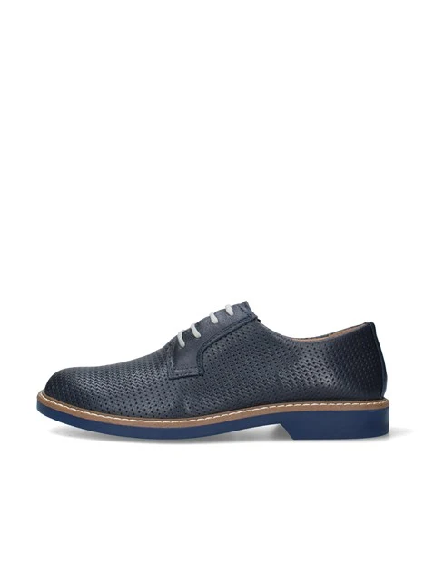 SCARPE CON LACCI 1101400 UOMO BLU
