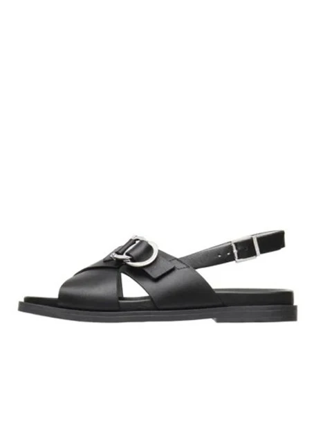 SANDALI E615933D DONNA NERO