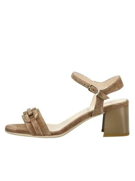 SANDALI E615723D DONNA MARRONE
