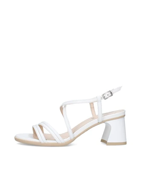SANDALI E615740D DONNA BIANCO