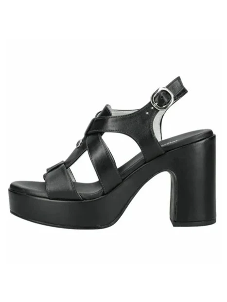 SANDALI E616092D DONNA NERO