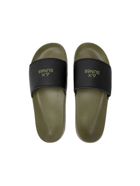 CIABATTE X36101 UOMO VERDE