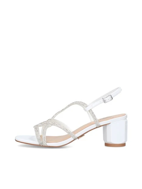 SANDALI AV7010 DONNA BIANCO