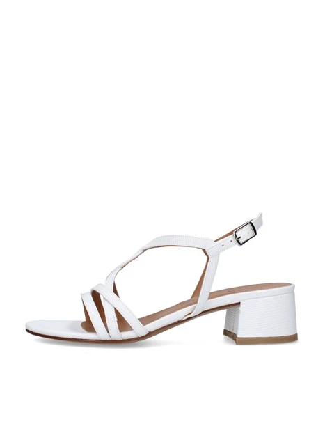 SANDALI L422 DONNA BIANCO