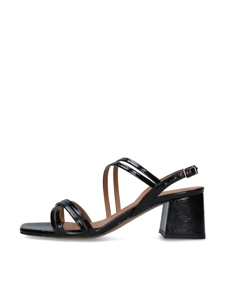 SANDALI L414 DONNA NERO