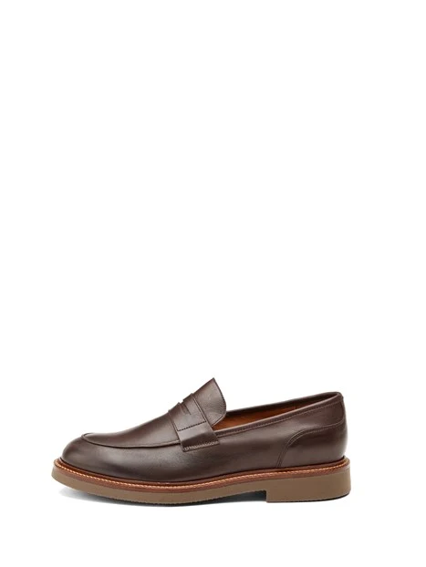MOCASSINI 35M7 UOMO MARRONE