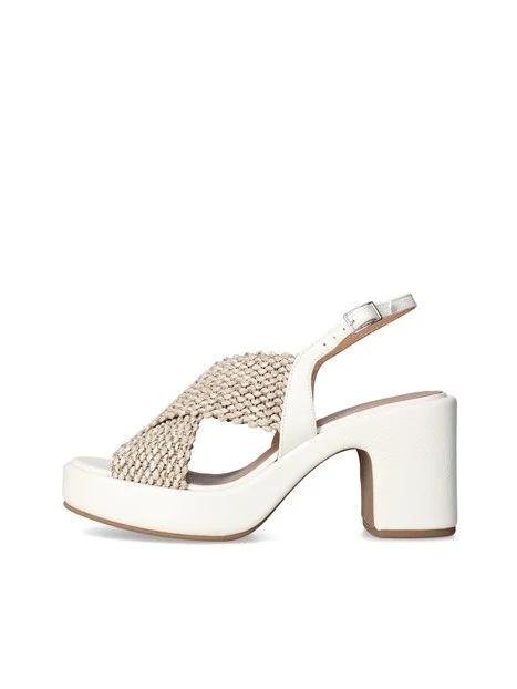SANDALI 3022/JANE DONNA AVORIO