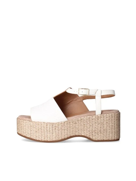 SANDALI 3075/ADEL DONNA BIANCO