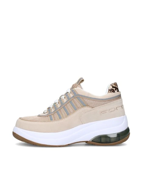 SNEAKERS BASSE UP DONNA BEIGE