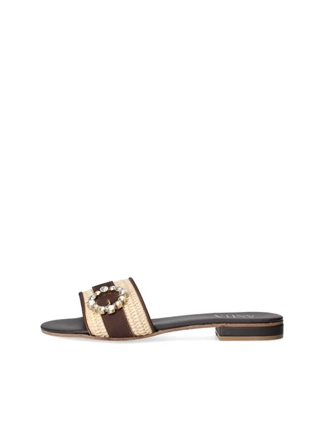SANDALI P15-LENA DONNA MARRONE