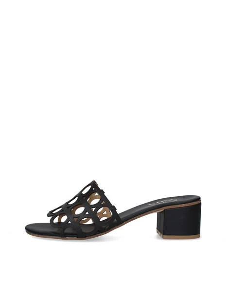 SANDALI P40-ISEO DONNA NERO