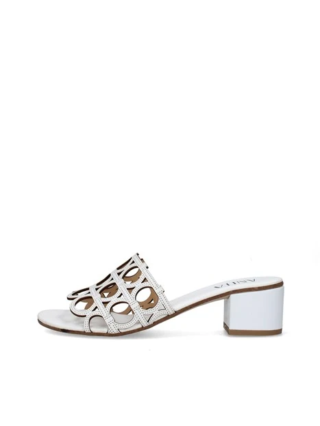 SANDALI P40-ISEO DONNA BIANCO