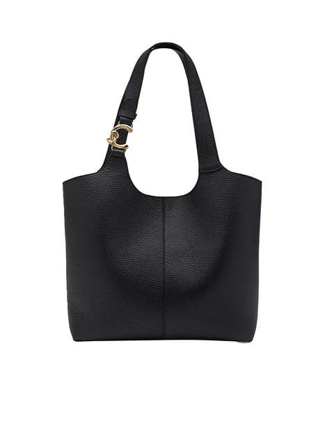 BORSA A SPALLA C-EASY LARGE E1SHA110101 DONNA NERO