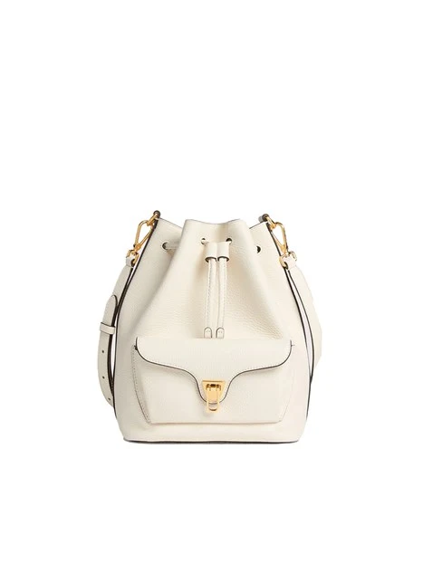 BORSA A TRACOLLA E1TFK230201 DONNA BIANCO