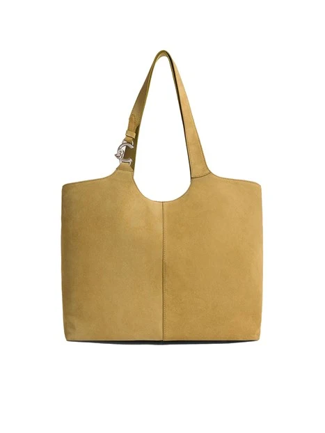 BORSA A SPALLA E1THE110101 DONNA MARRONE