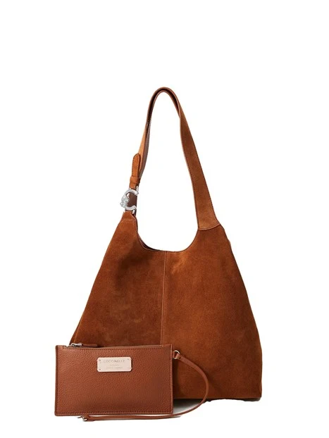 BORSA A SPALLA E1THE110101 DONNA  CUOIO