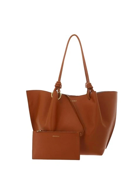 BORSA A SPALLA FINN E1U07110101 DONNA MARRONE