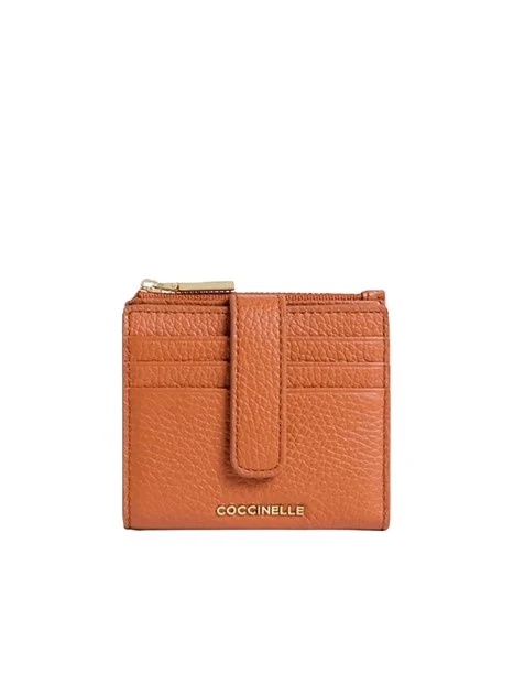 PORTA MONETE METALLIC E2MW511F701 DONNA  ARANCIO
