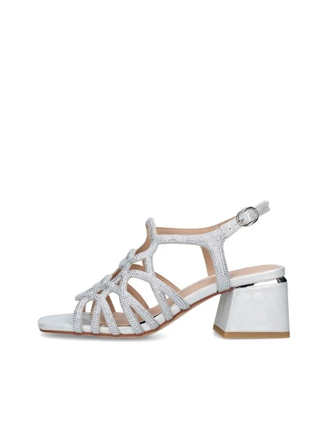 SANDALI V2650214 DONNA ARGENTO