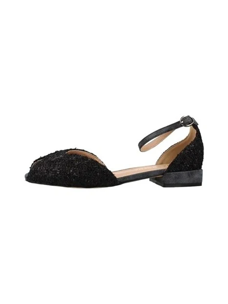SANDALI V2651801 DONNA NERO