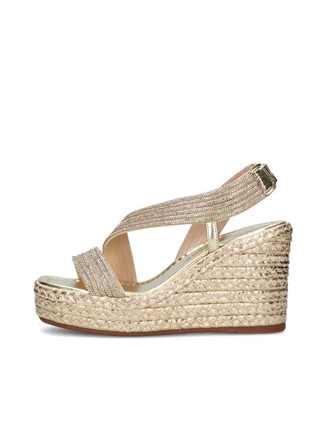 SCARPE DI CORDA V2651116 DONNA ORO