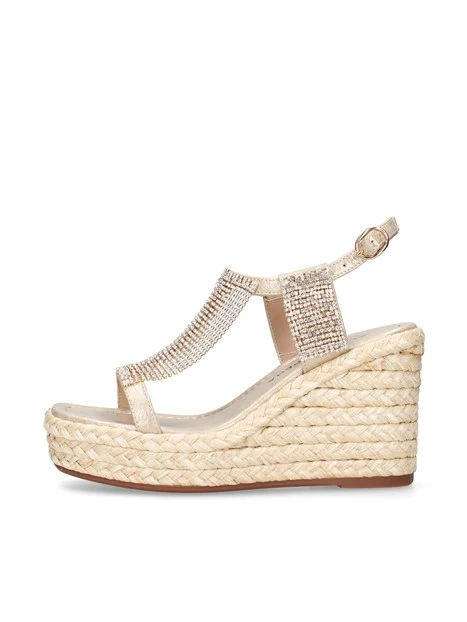 SCARPE DI CORDA V2651113 DONNA ORO