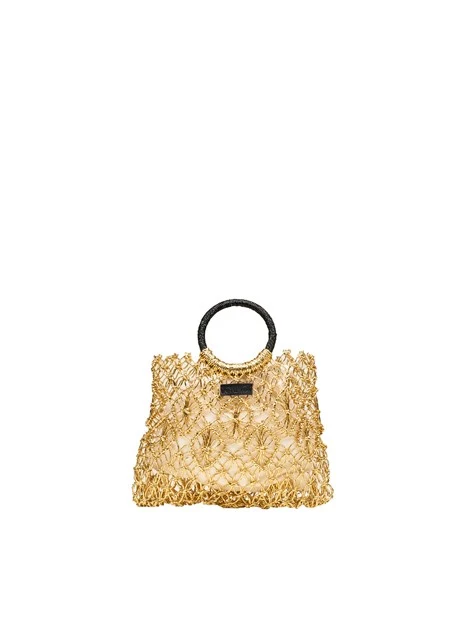 BORSA A MANO SOMBRA DONNA ORO