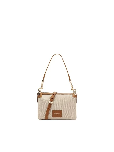 BORSA A SPALLA BIBP9F801P DONNA BEIGE