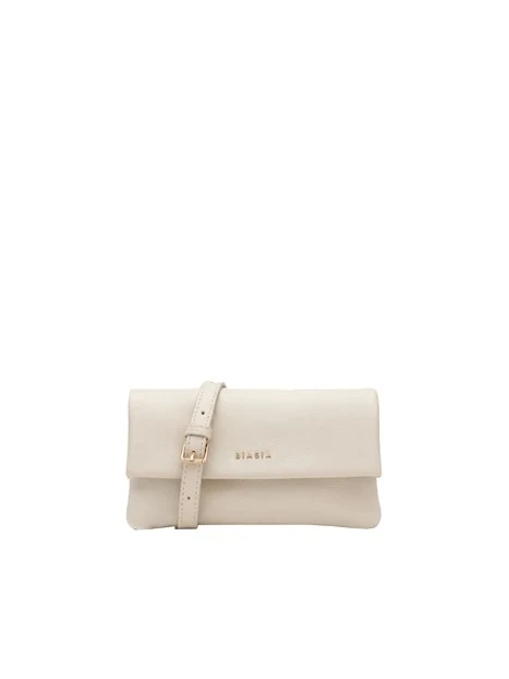 BORSA A SPALLA BIBP9F901 DONNA  AVORIO