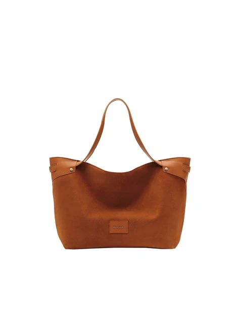 BORSA A SPALLA BIBP9SZ01 DONNA CUOIO