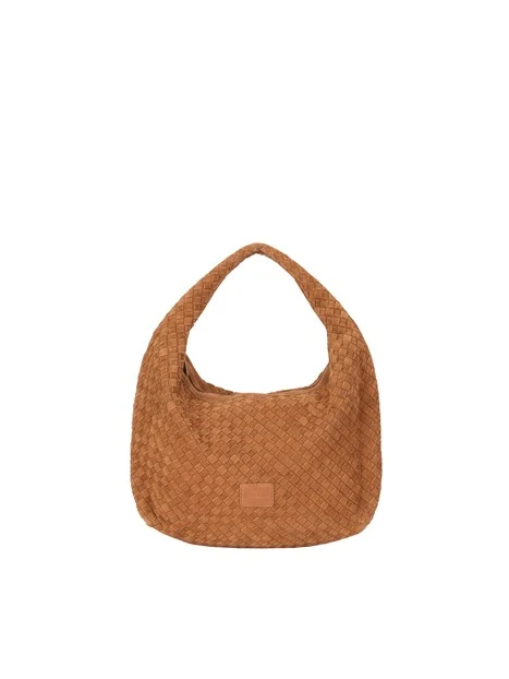 BORSA A SPALLA BIBP9T201C DONNA  CUOIO