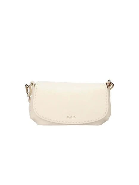 BORSA A SPALLA BIBP9VJ01 DONNA AVORIO