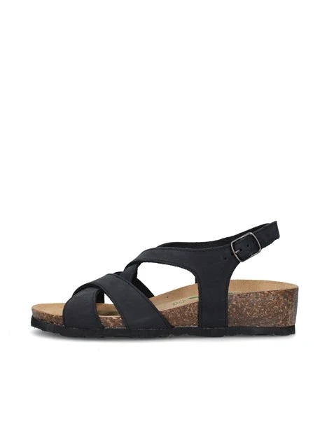 SANDALI 12A2495 DONNA NERO