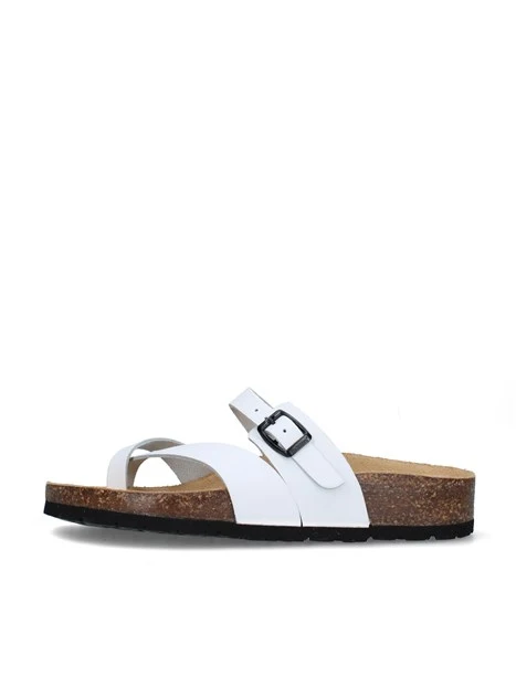 SANDALI 11A456 DONNA BIANCO