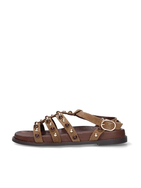 SANDALI D51002 DONNA MARRONE