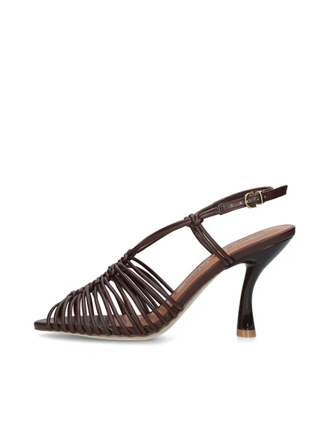 SANDALI AL263 DONNA MARRONE