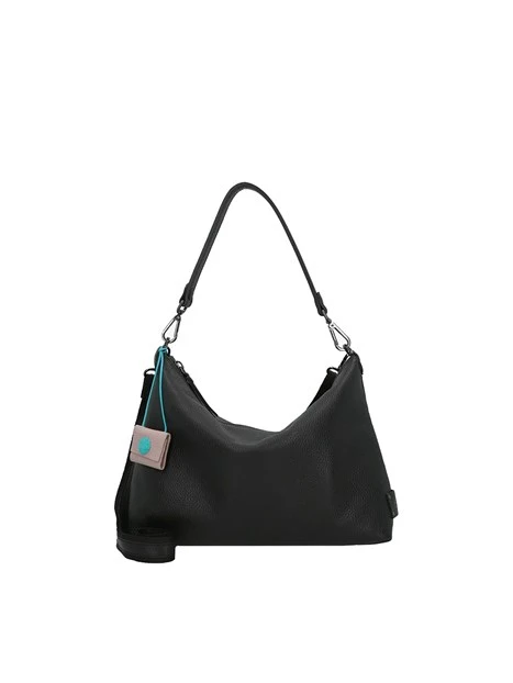 BORSA A SPALLA G011380T2_X2428 DONNA NERO