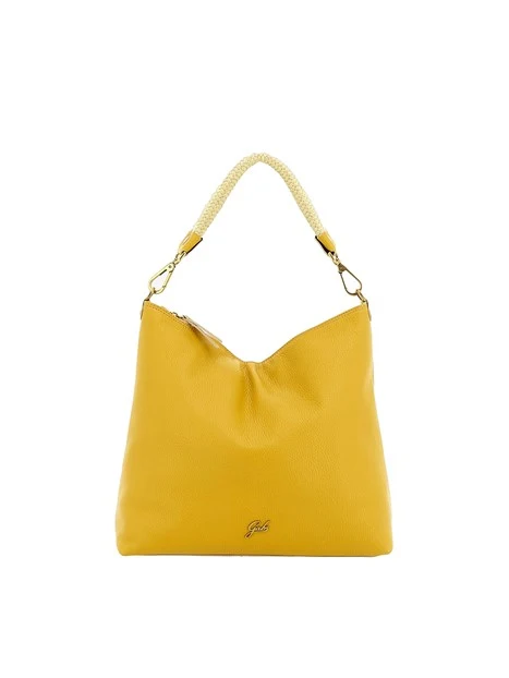 BORSA A SPALLA G012210T3_X3004 DONNA GIALLO