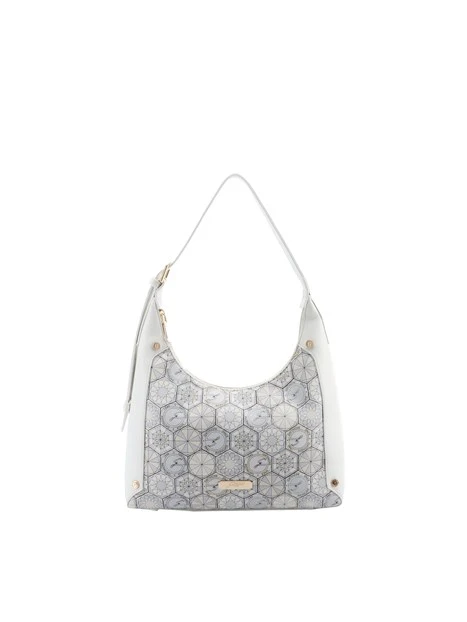 BORSA A SPALLA BENTD8839WZ DONNA BIANCO