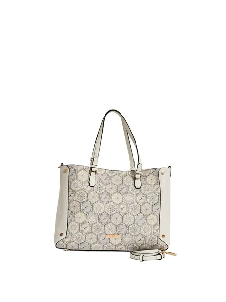 BORSA A SPALLA BENTD8837WZ DONNA BIANCO