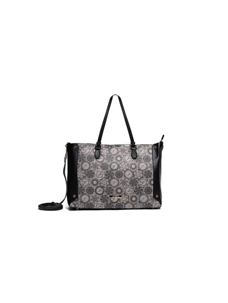 BORSA A SPALLA BENTD8837WZ DONNA NERO