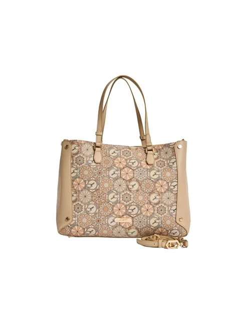 BORSA A SPALLA BENTD8837WZ DONNA BEIGE