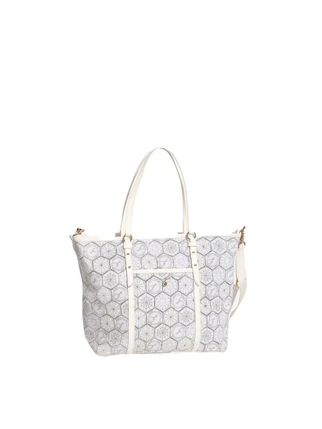 BORSA A SPALLA BENTD8800WZ DONNA BIANCO