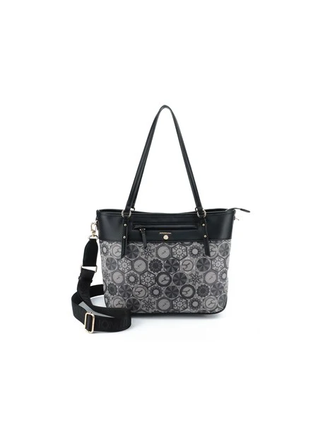 BORSA A SPALLA BENTD8800WZ DONNA GRIGIO