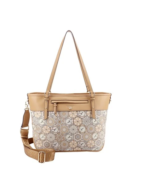 BORSA A SPALLA BENTD8800WZ DONNA BEIGE