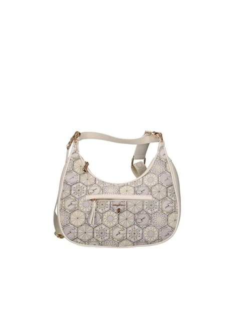 BORSA A SPALLA BENTD8795WZ DONNA BIANCO